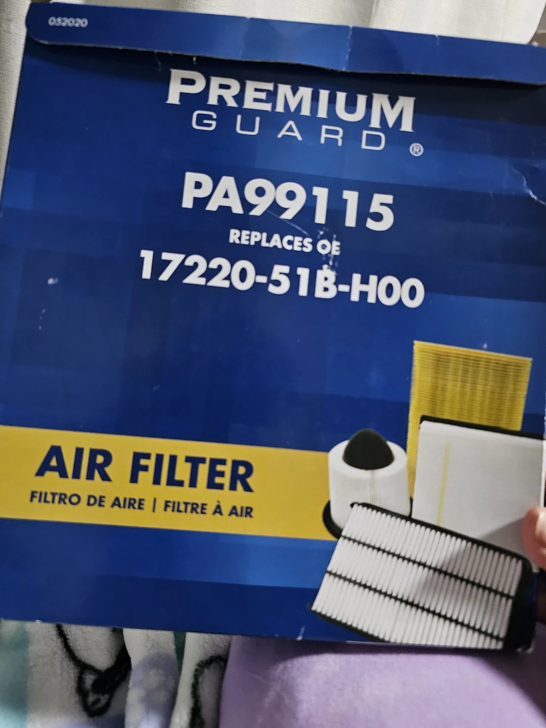 Premium Guard Air Filter PA99115