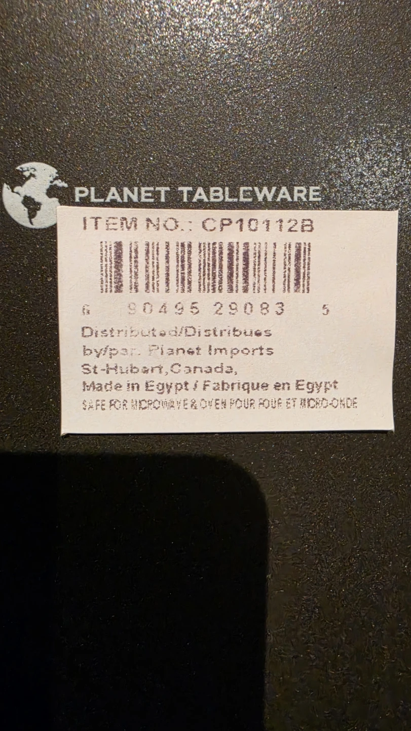Set of 6, Planet Tableware Fine China porcelain Plates - photo 4
