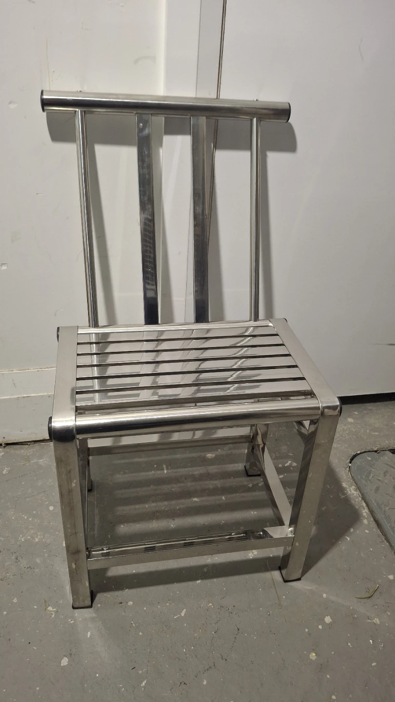Industrial style metal Chair - photo 3