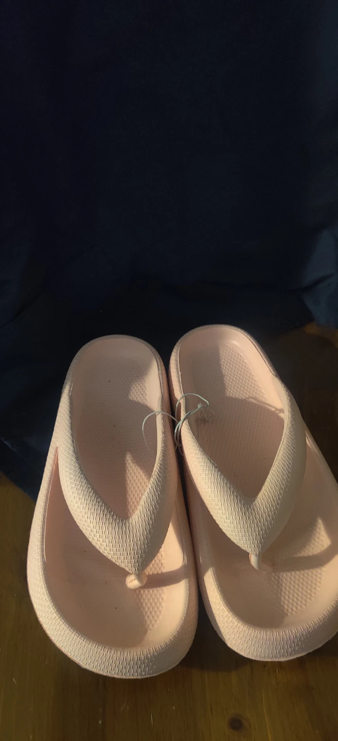 Pink Flip Flops - Size 40-41 - photo 2