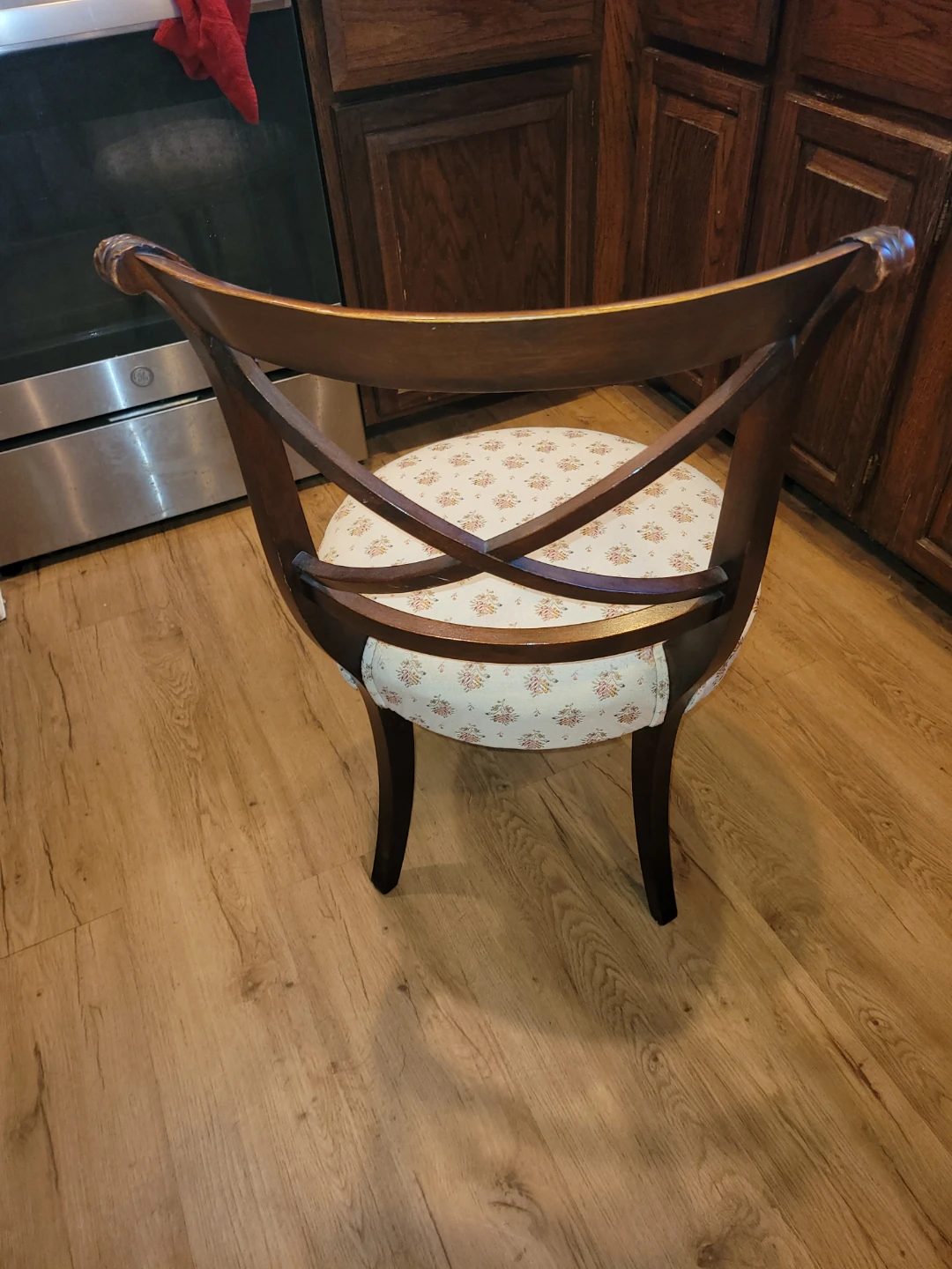 Accent Chair with Floral Upholstery - photo 2