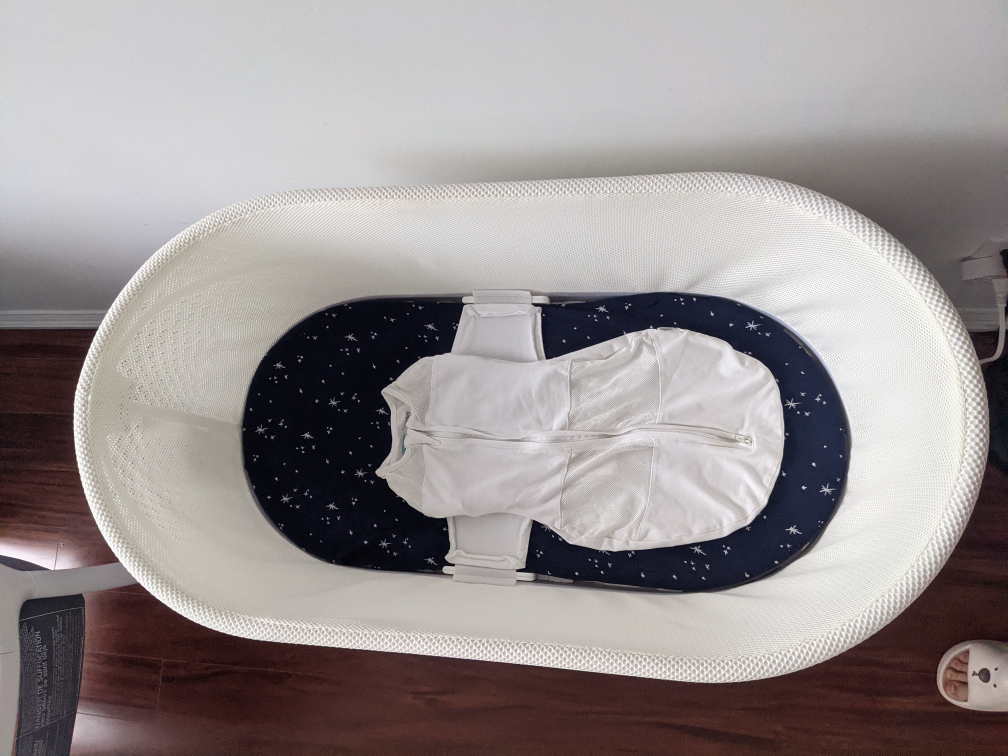 Happiest Baby Snoo Bassinet + 8 swaddles - photo 4