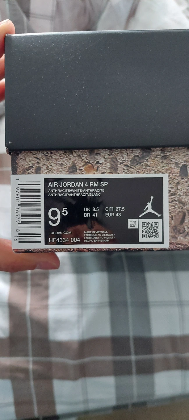 Air Jordan 4 RM SP Sneakers - Size 9.5