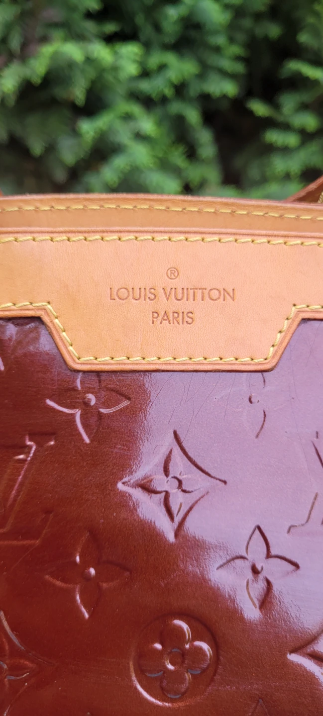 Authentic Louis Vuitton Monogram Vernis Alma PM handbag - photo 5