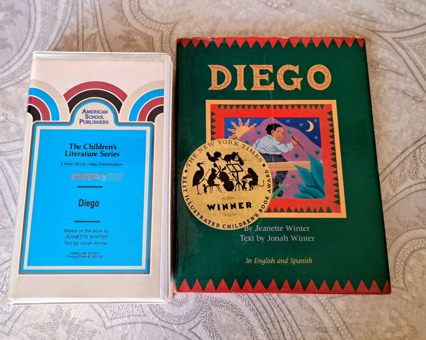 Diego Children's Literature Series Videogram VHS