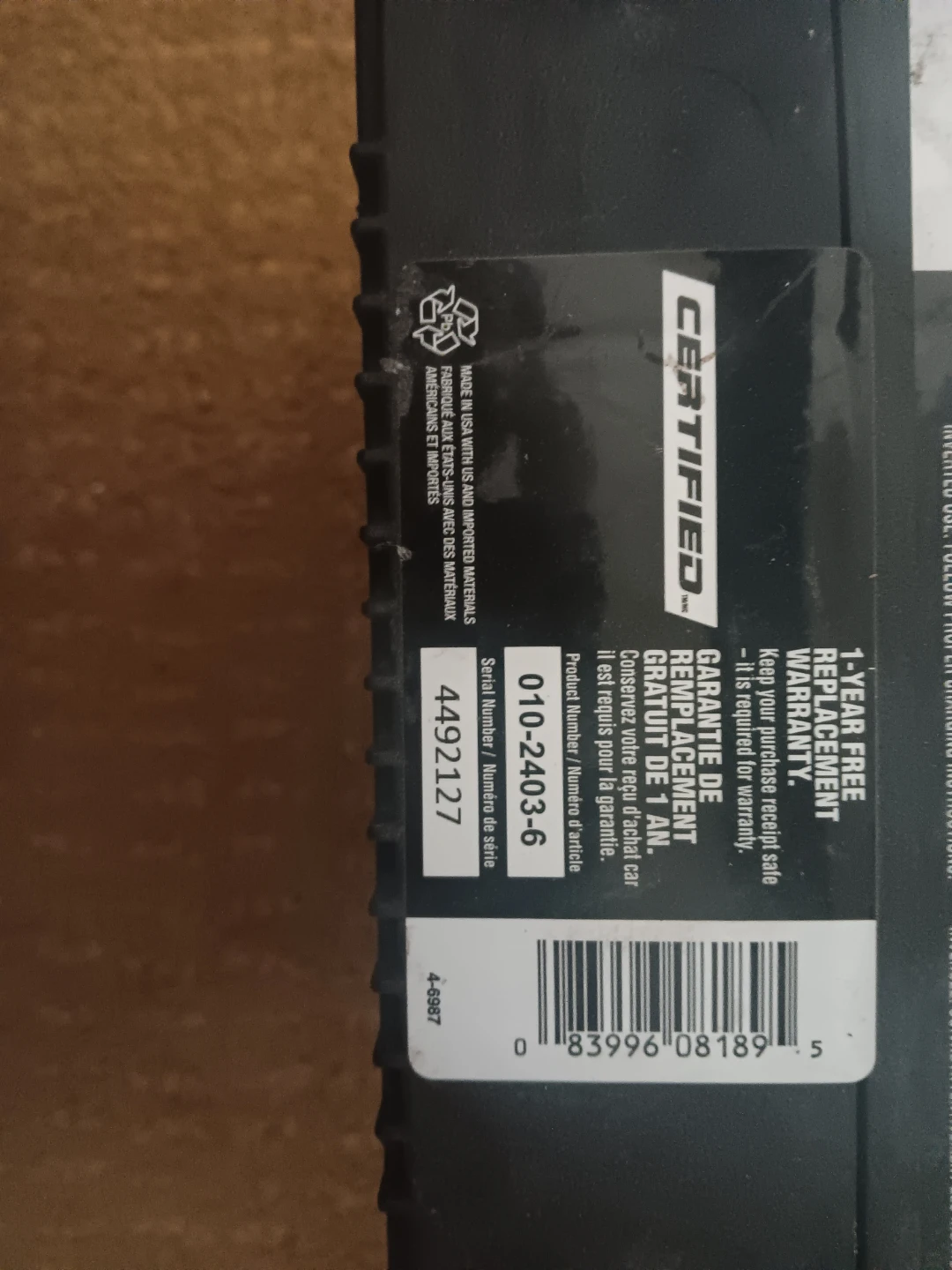 Certified Automotive Battery 24F - photo 4
