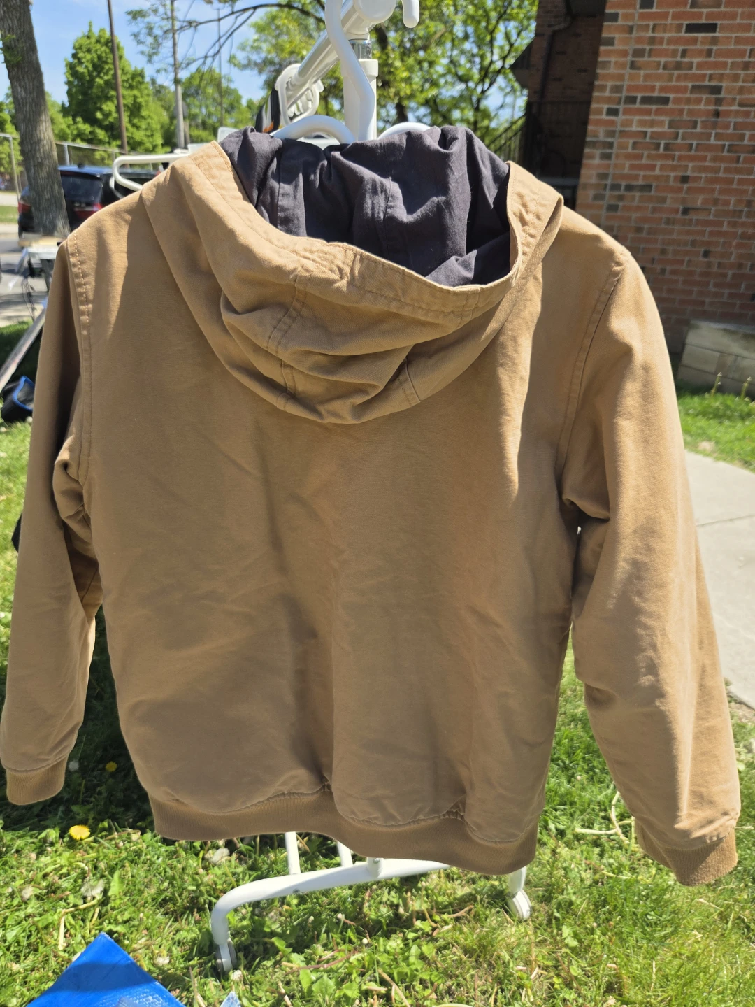 Carhartt Brown Hooded Work Jacket - photo 2