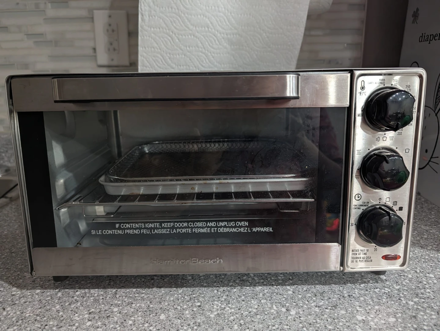 Hamilton Beach Sure-Crisp Air Fryer Toaster Oven