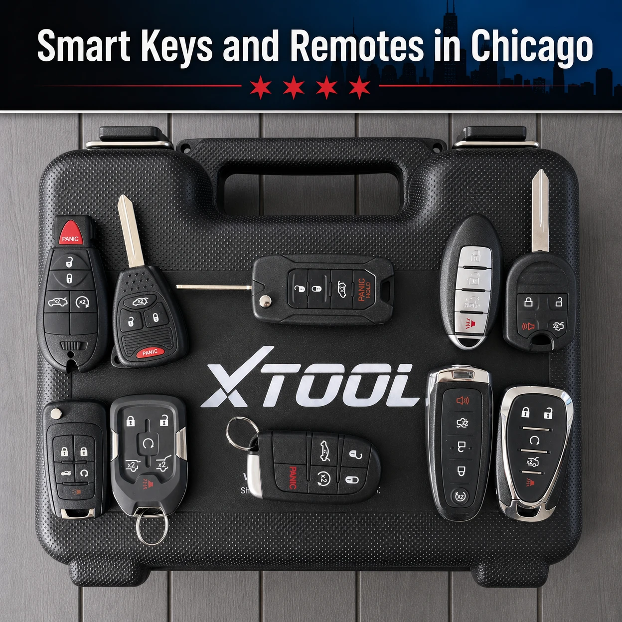 Car key remote fob, Spare & lost keys, push start