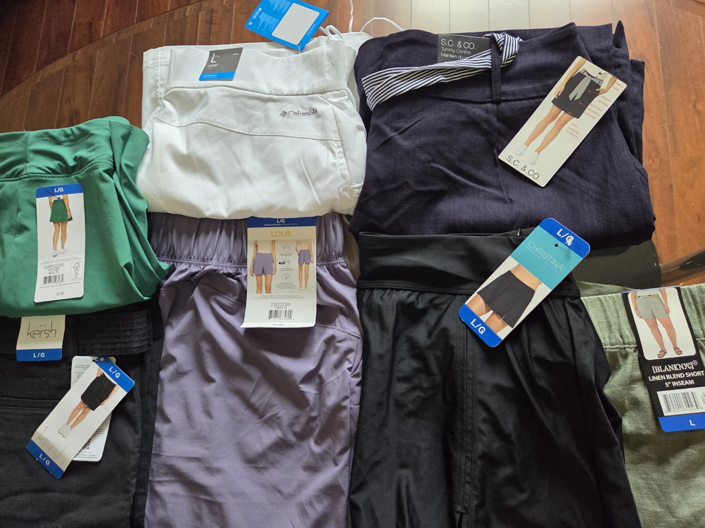Skirts and shorts