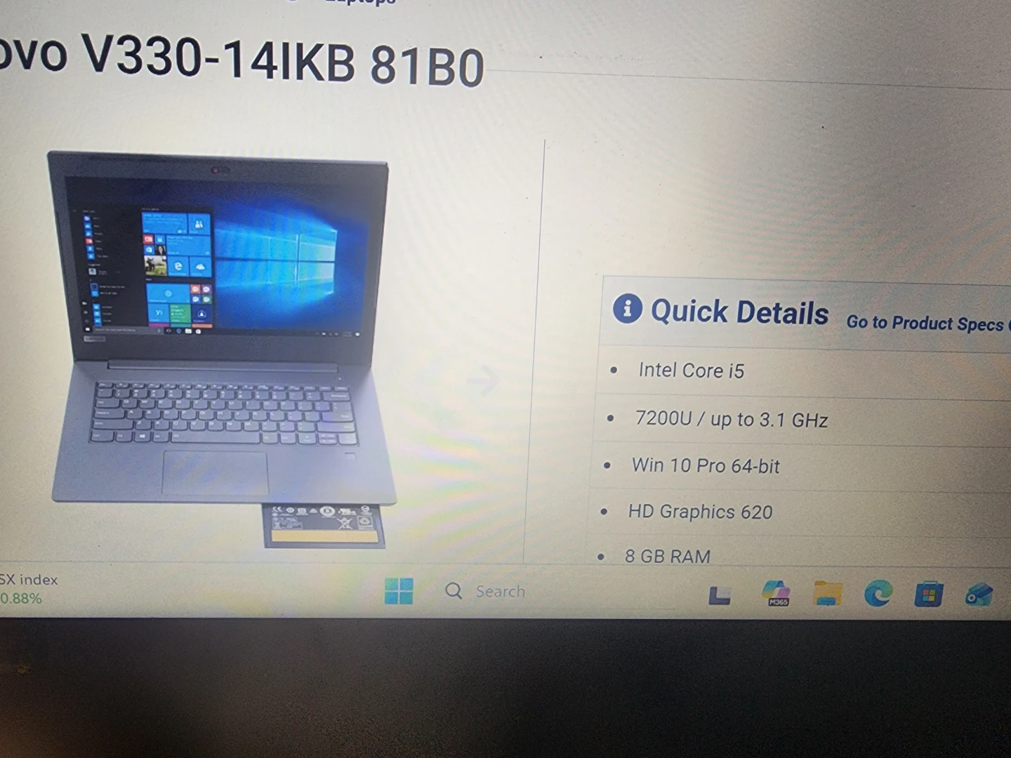 Lenovo V330-14IKB Laptop - photo 5