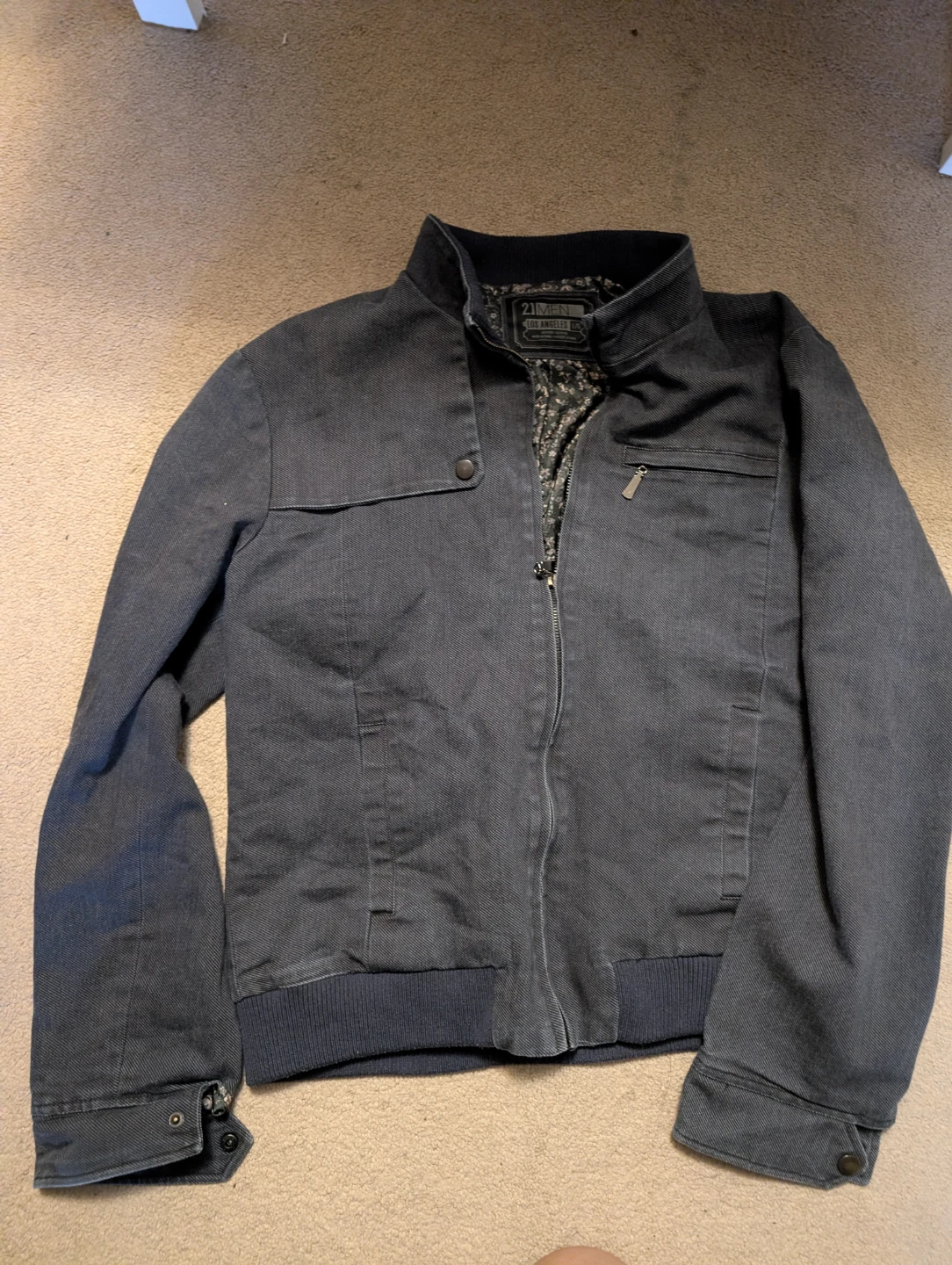 21 Men Los Angeles Denim Jacket