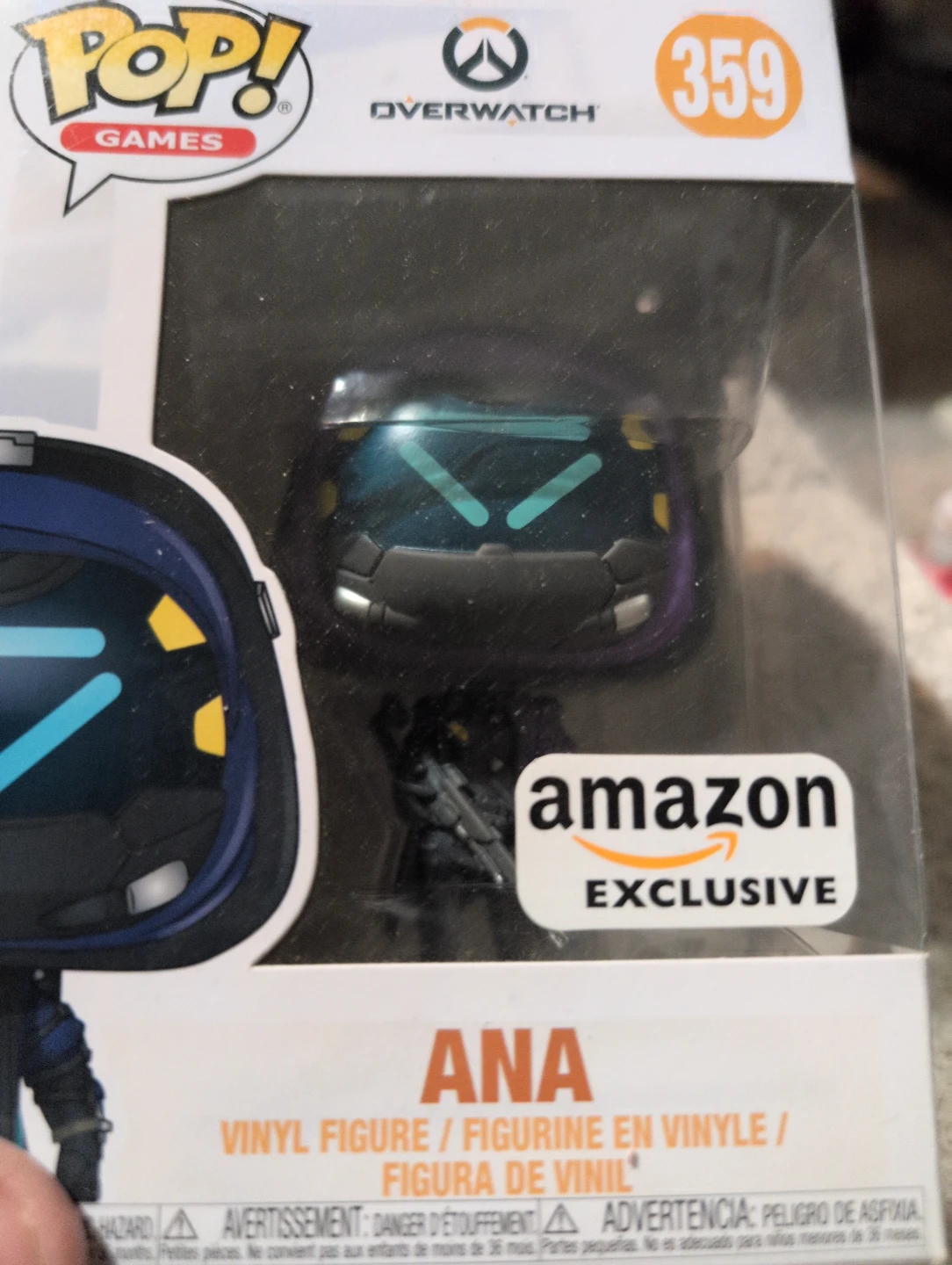 Funko Pop! Games Overwatch Ana 359 Figure - Amazon Exclusive