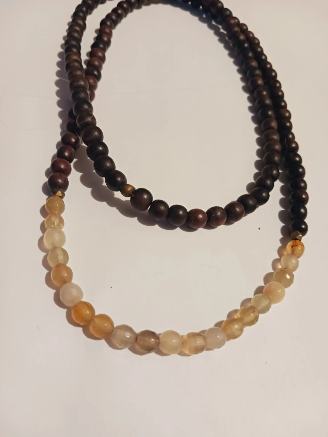 African unique beaded necklace - photo 4