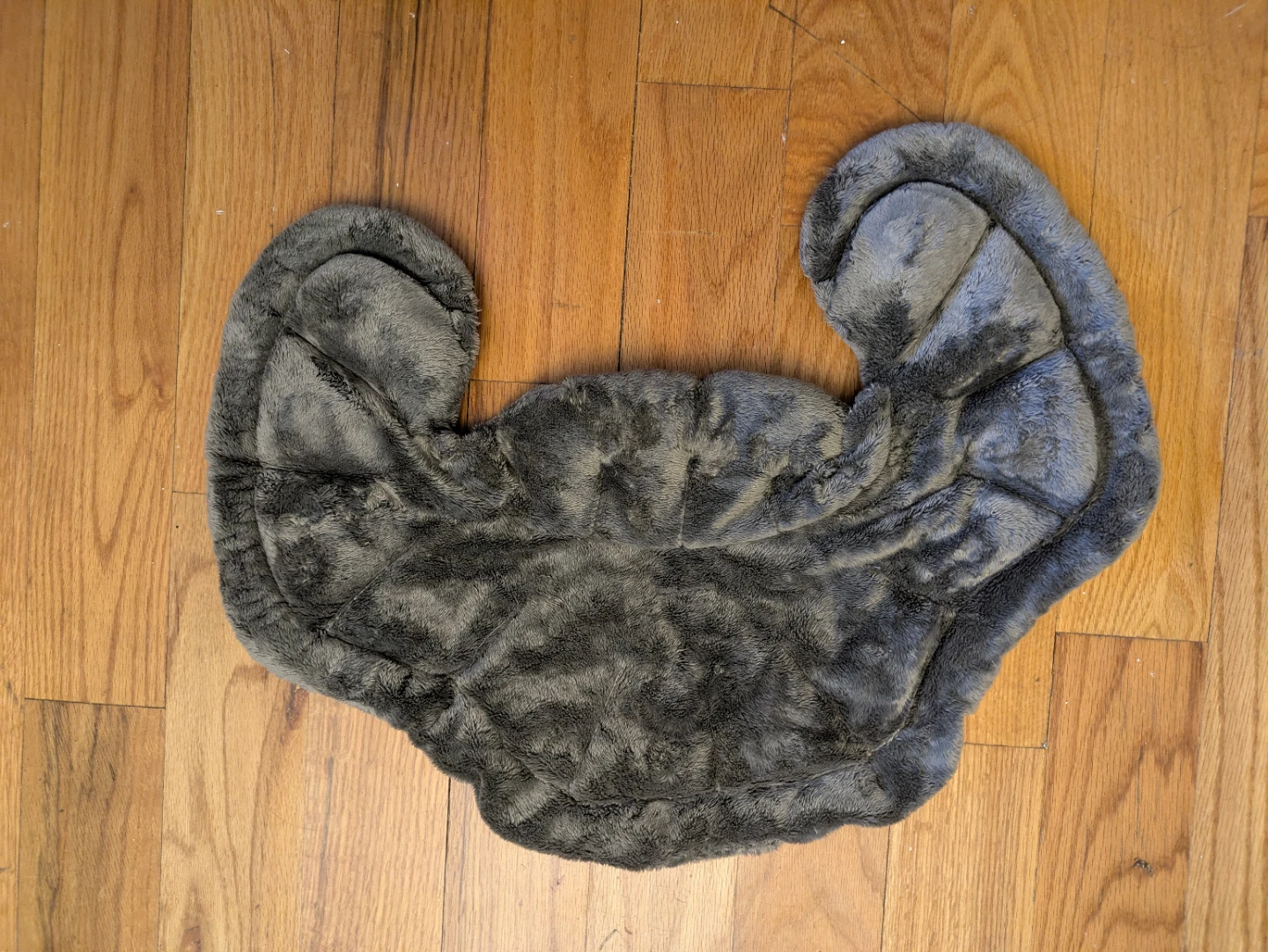 Microwavable heating pad