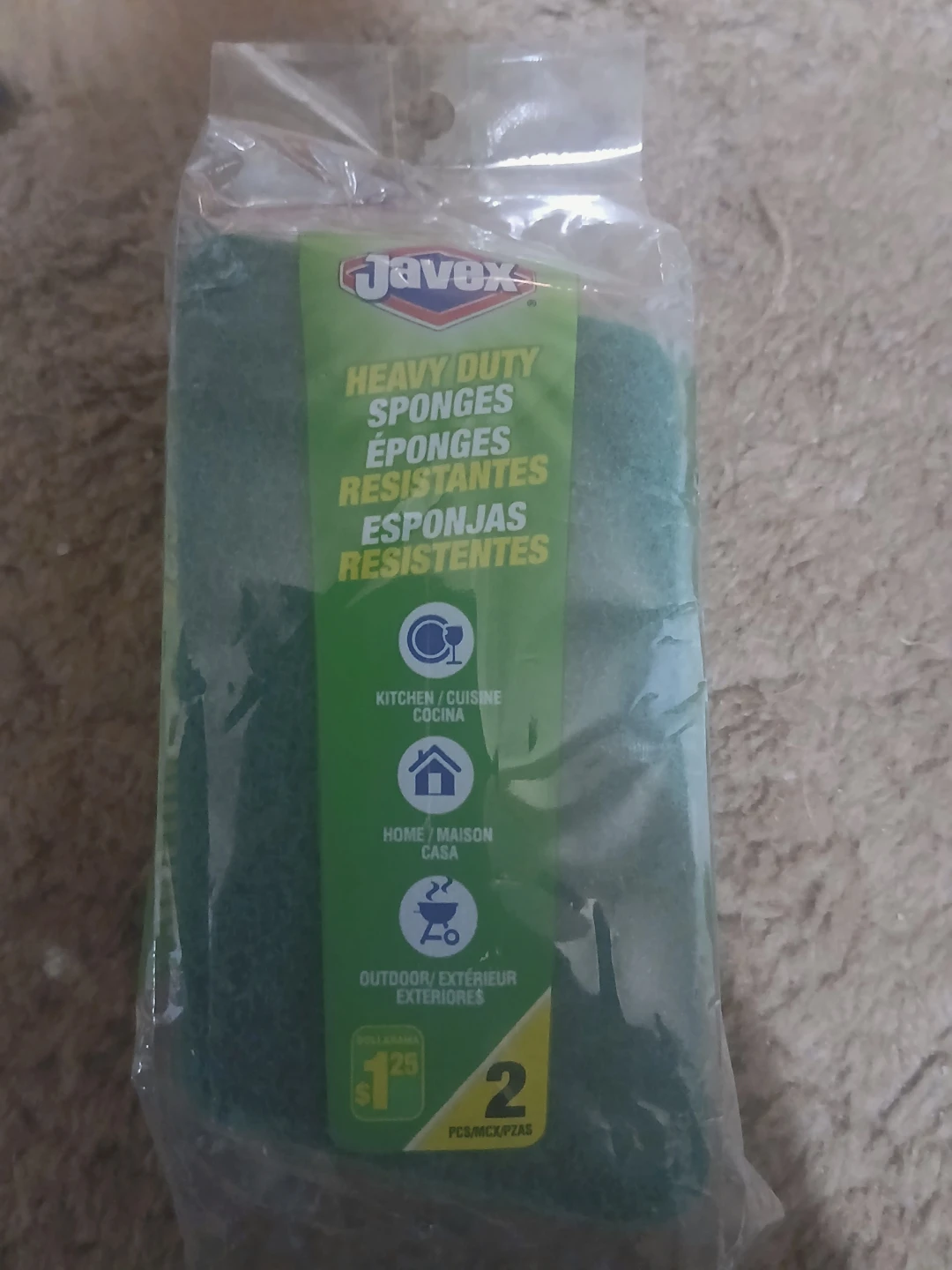 Javex Heavy Duty Sponges (2 Pack)