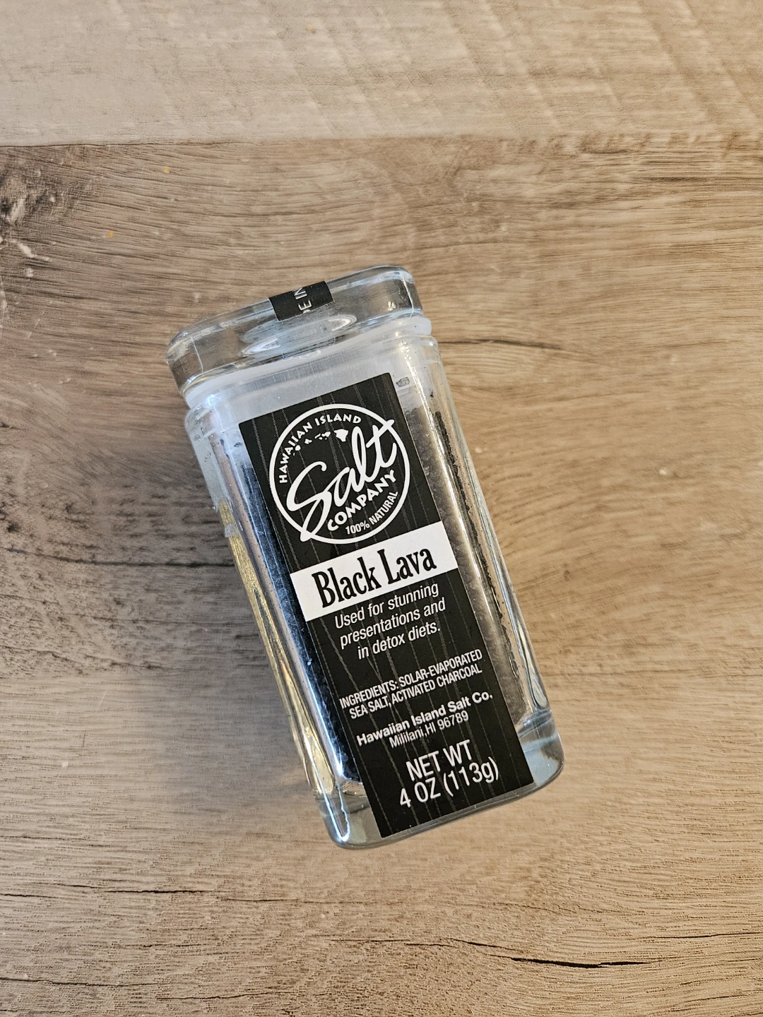 Black Lava salt! See link
