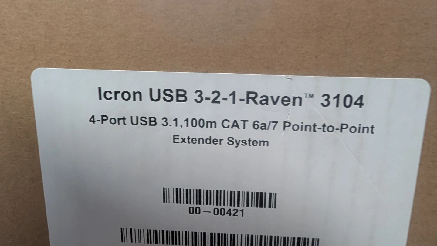 Icron USB 3-2-1-Raven 3104 Extender System