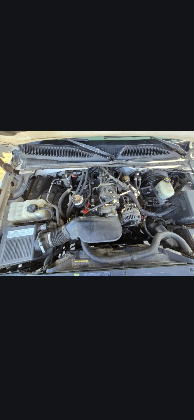 White Chevrolet Silverado Z71 Pickup Truck
