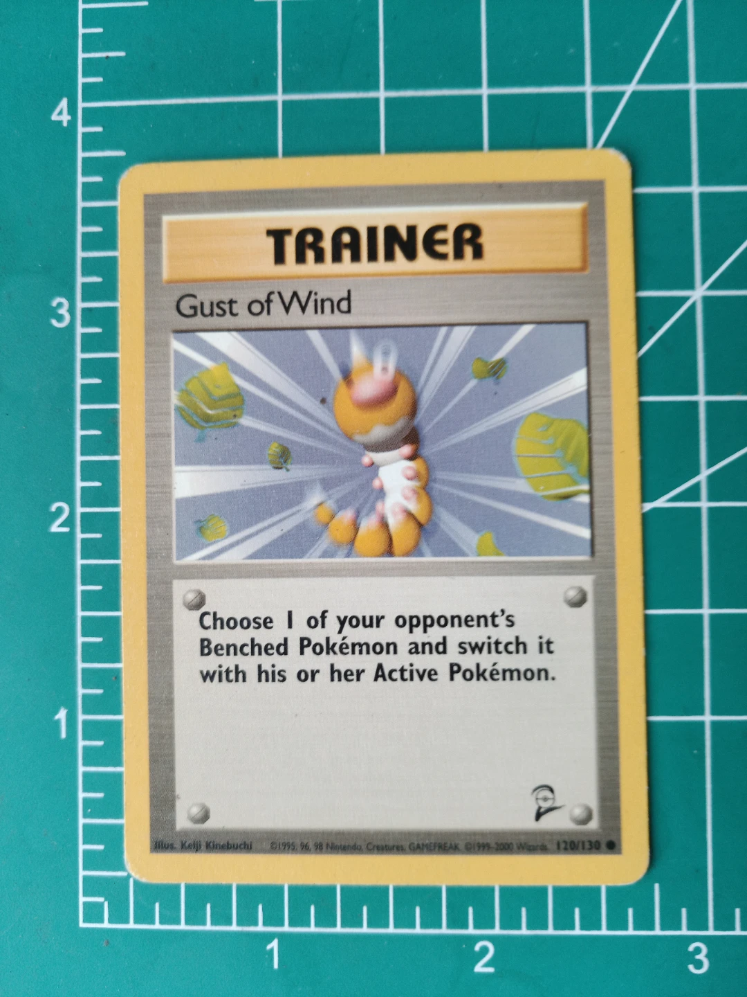 Pokemon "Gust of Wind" Trainer Card