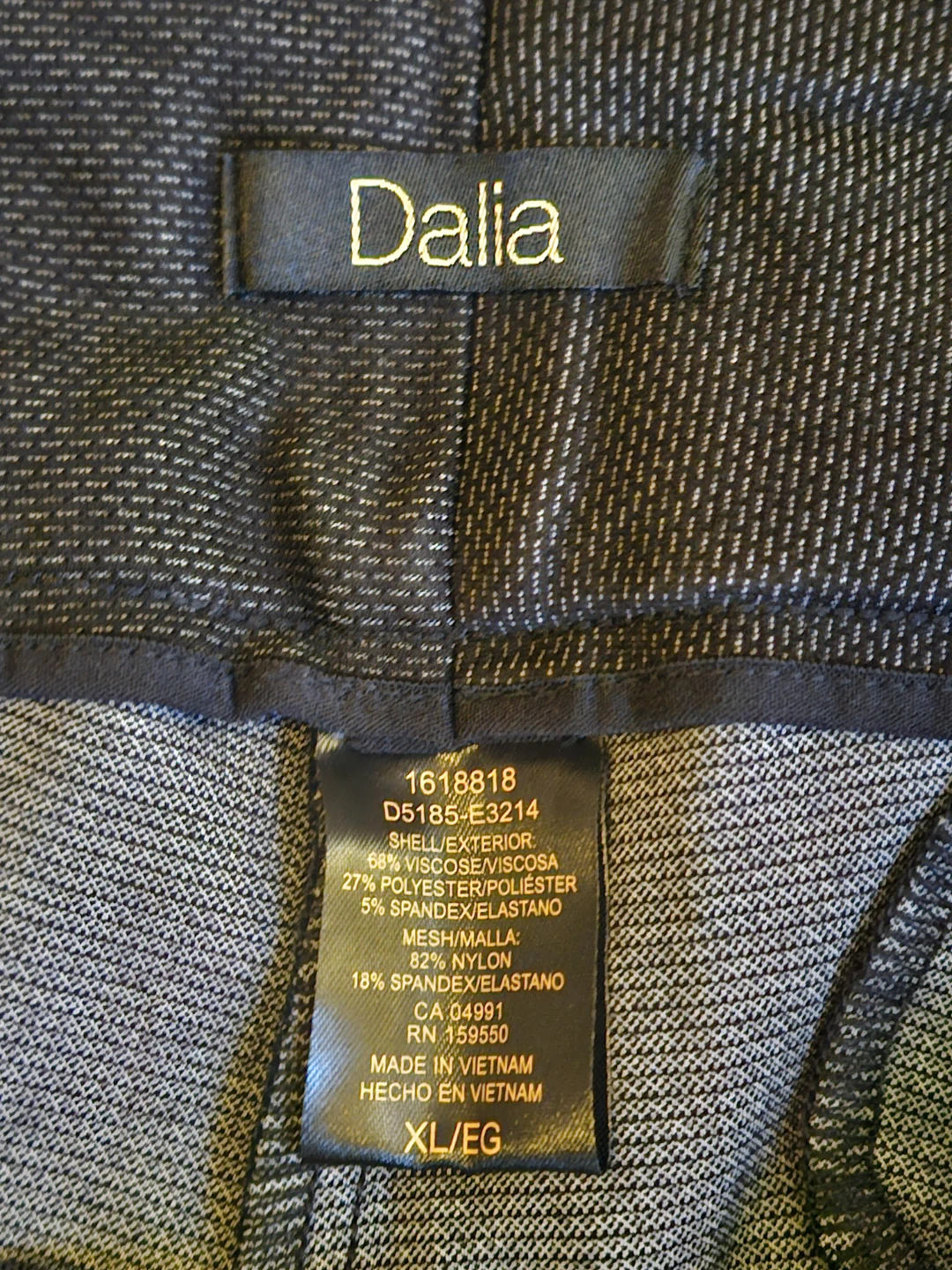 Dalia Mid Rise Narrow Leg Pants XL - photo 2