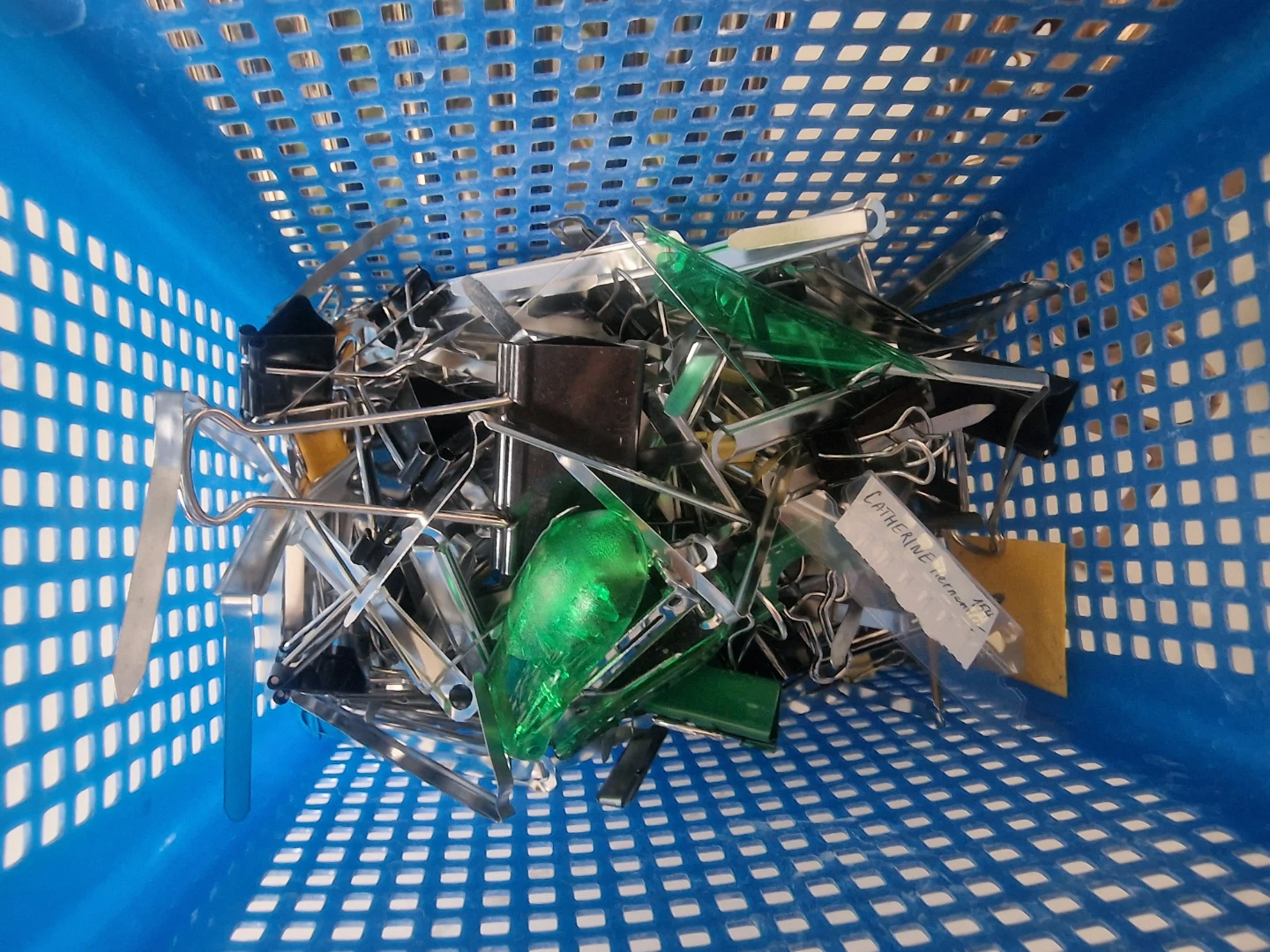 Office Supplies Lot: Date Stamps, Binders, Clips & More - photo 5
