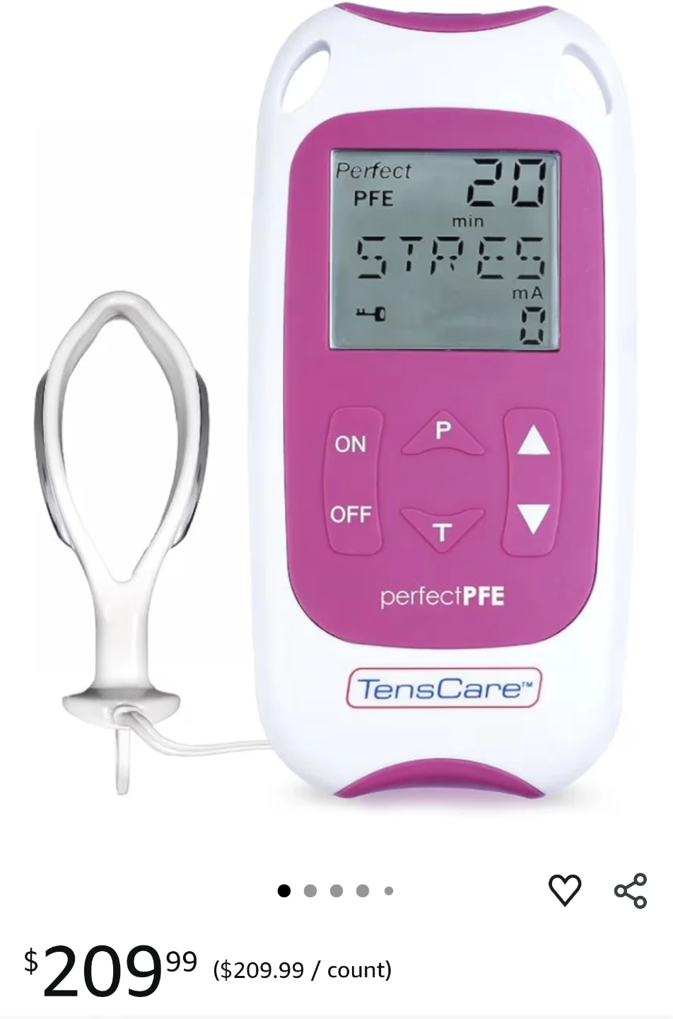 TensCare perfectPFE Pelvic Floor Exerciser