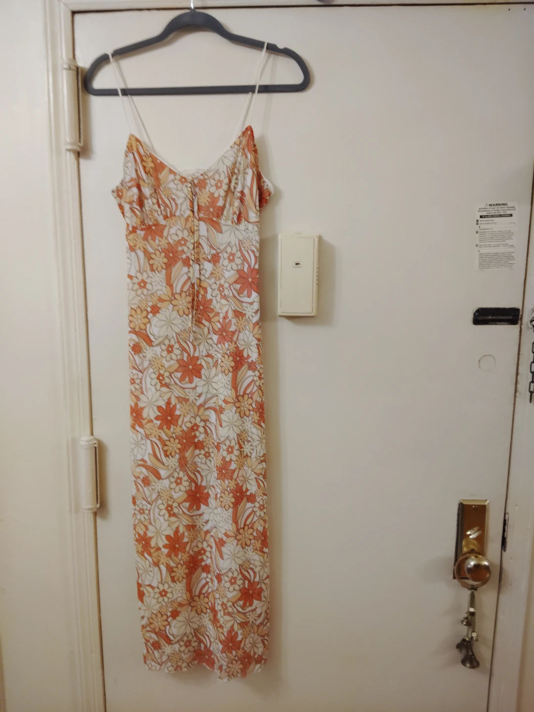 No Comment NY-LA Floral Maxi Dress XL
