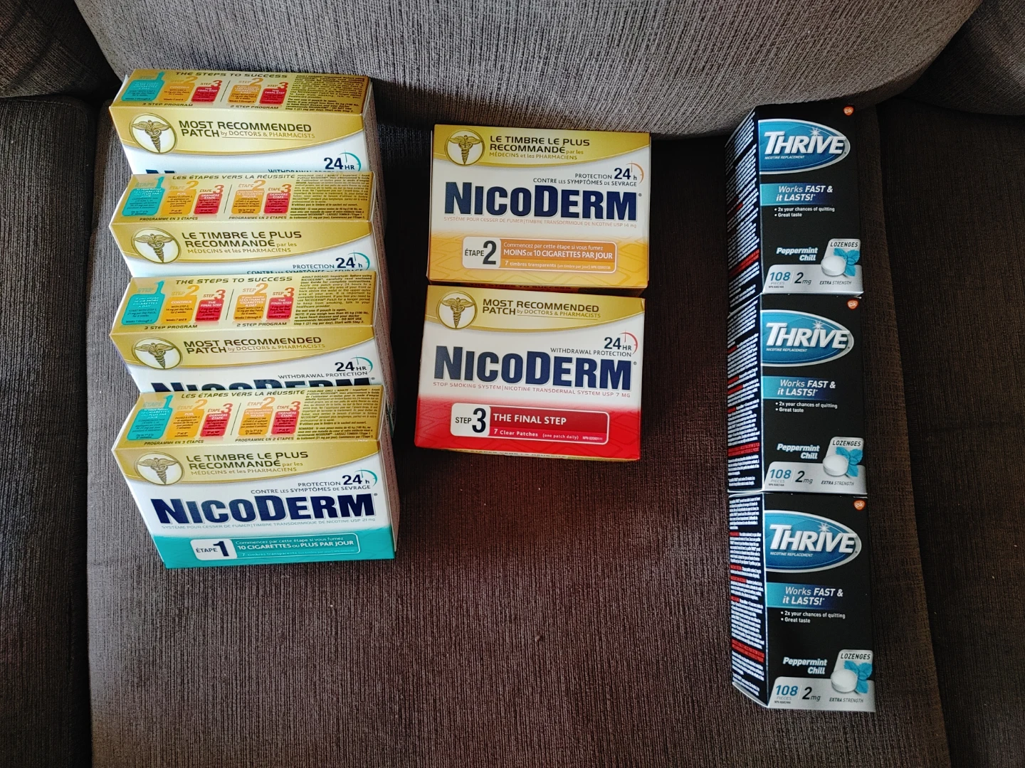 Nicoderm & Thrive Nicotine Replacement Products