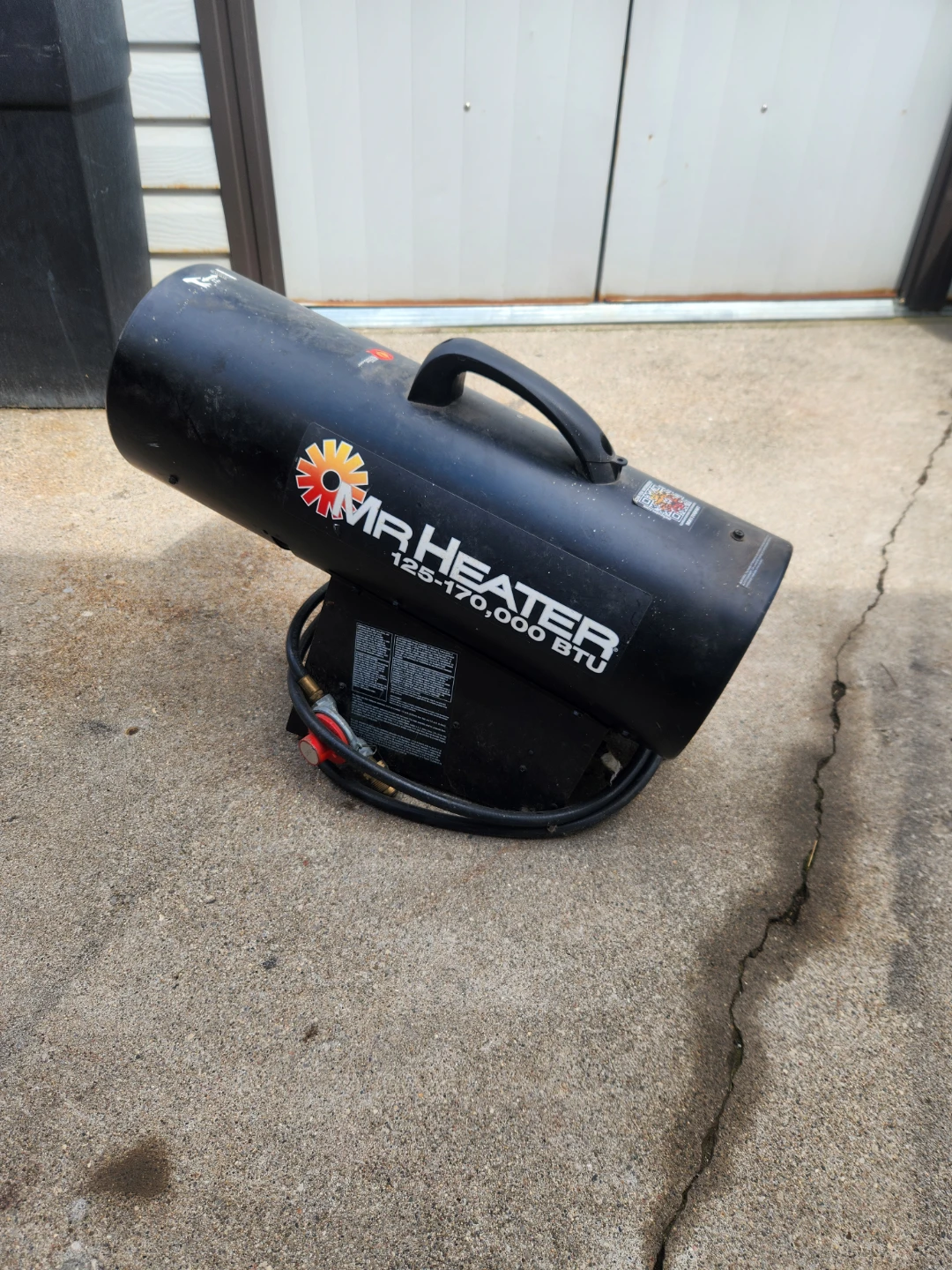 Mr. Heater Forced Air Propane Heater 125-170,000 BTU