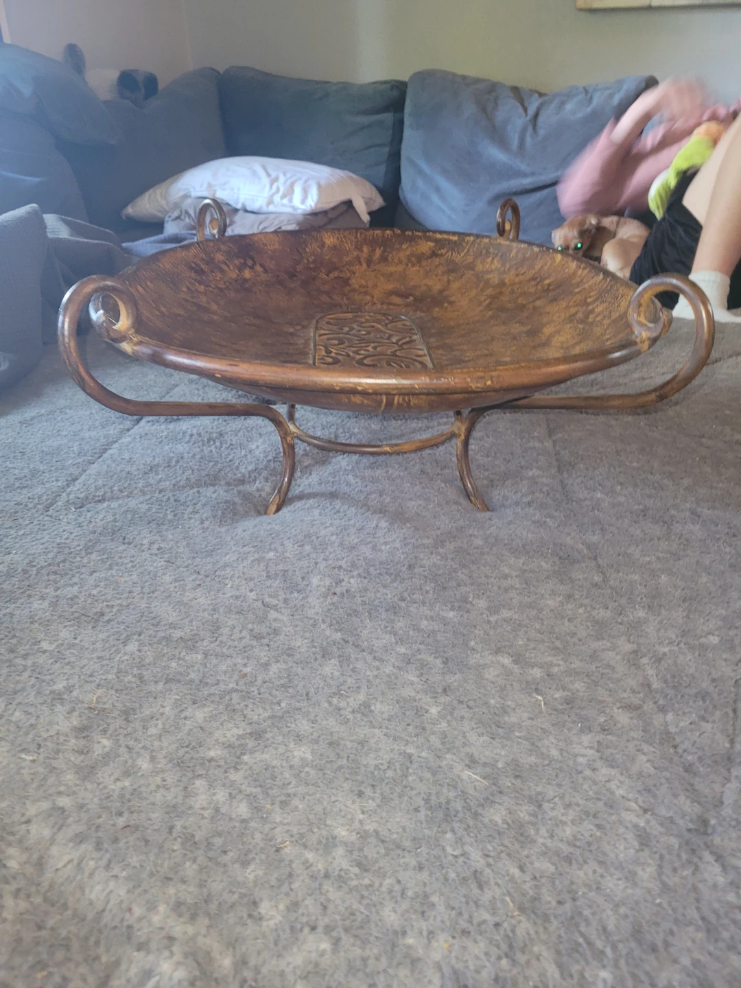 Decorative Metal Tray - photo 2