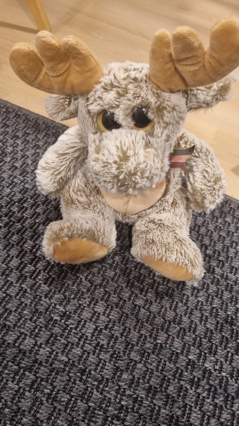 Plush Moose Toy