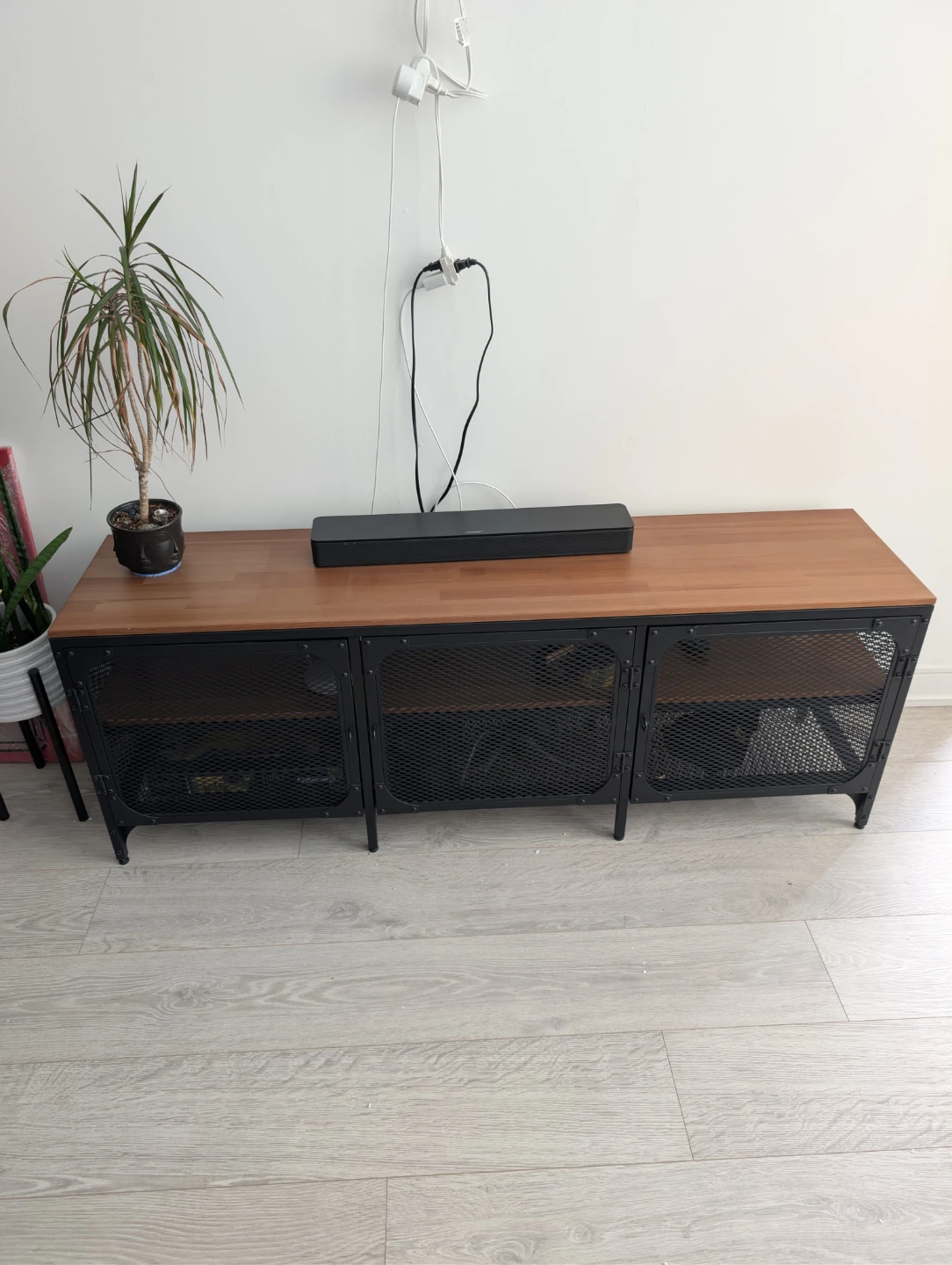 TV Stand with Storage - Ikea FJÄLLBO
