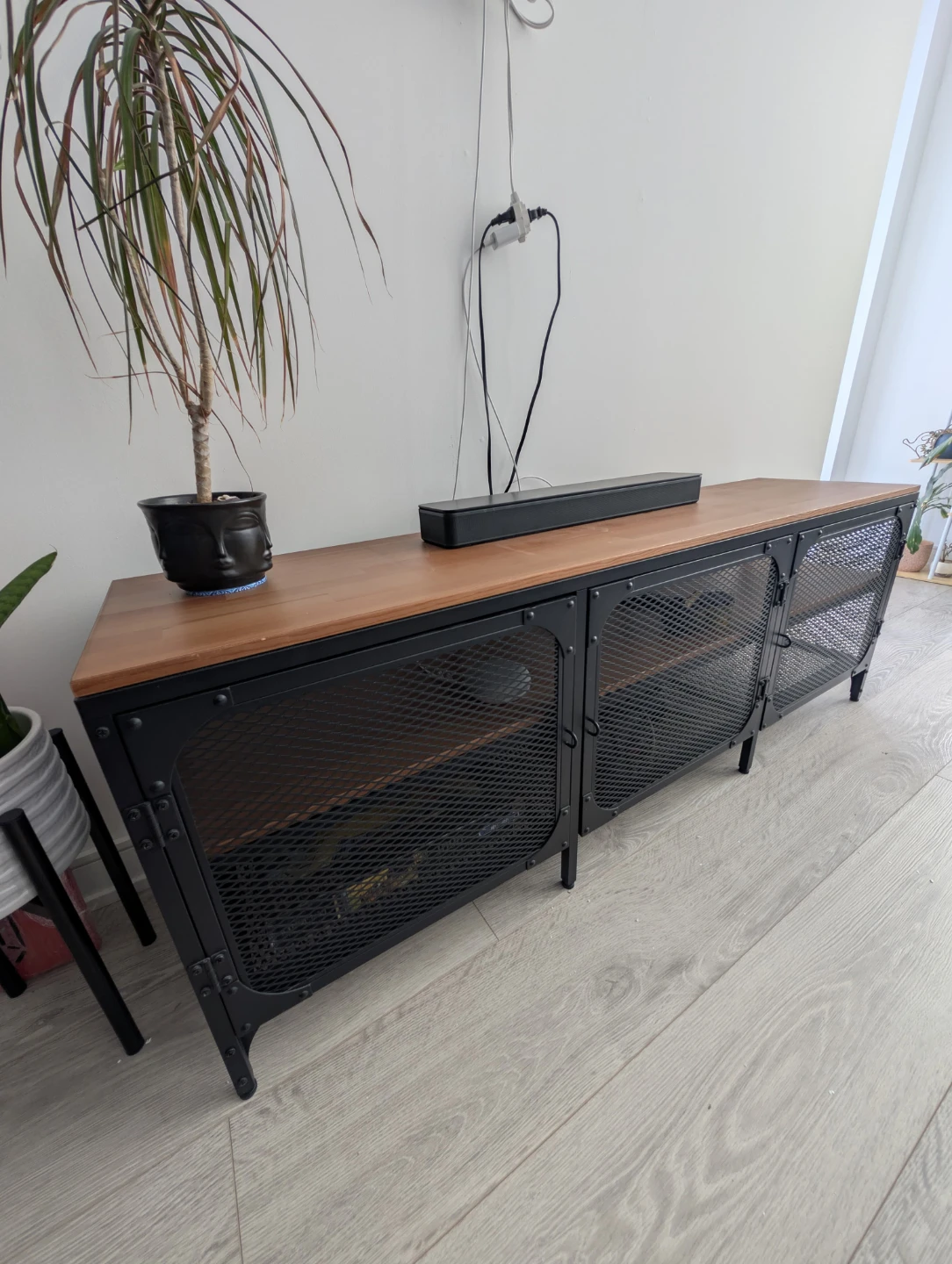 TV Stand with Storage - Ikea FJÄLLBO - photo 2