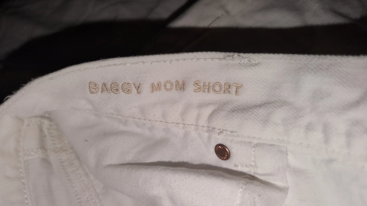 American eagle white denim shorts - size 16 - photo 5