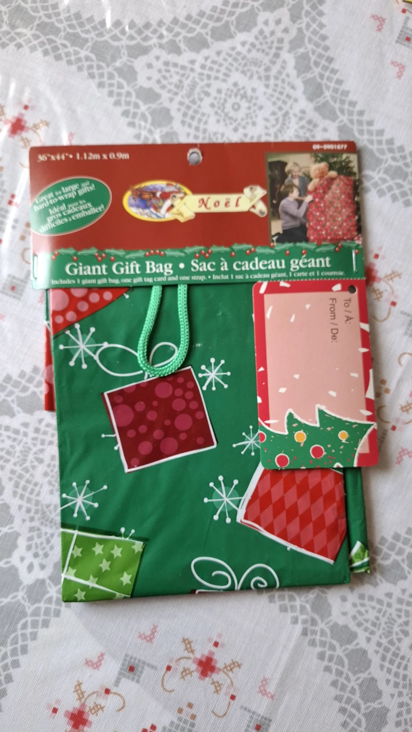 Giant Gift Bag with Tag
