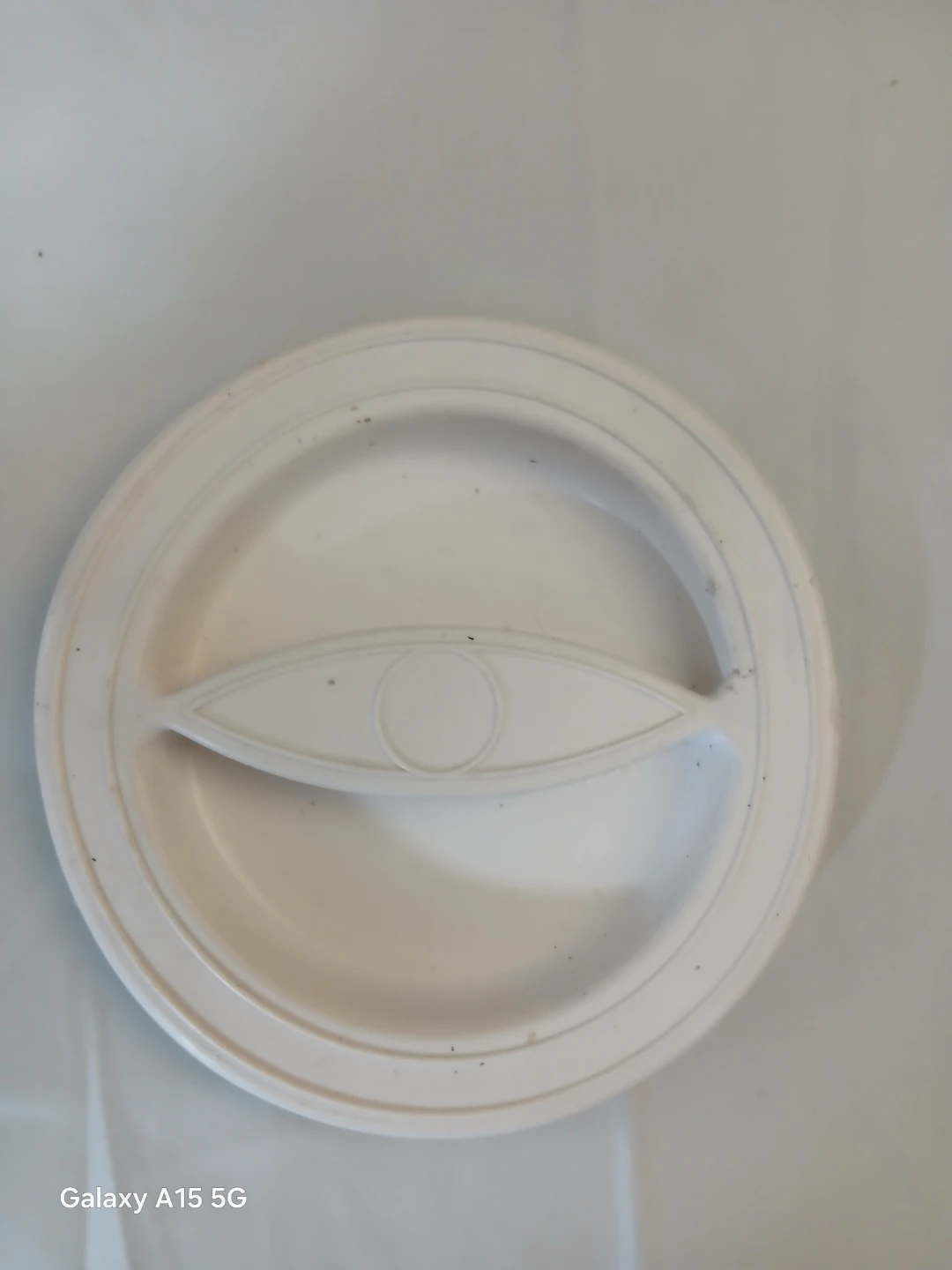 White Plastic water stopper