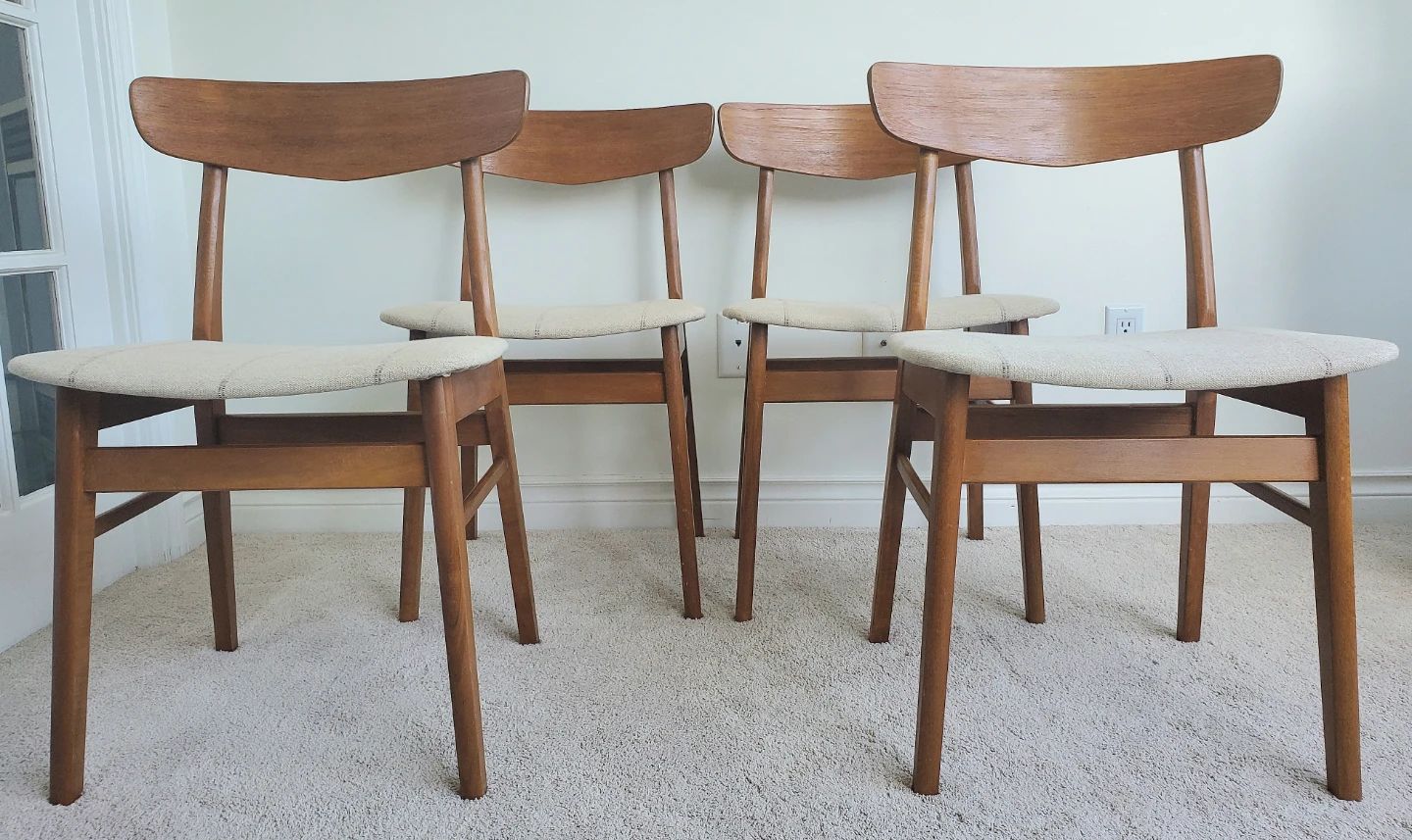 Danish MCM Dining Chairs from Findahl Møbelfabrik, 1950s