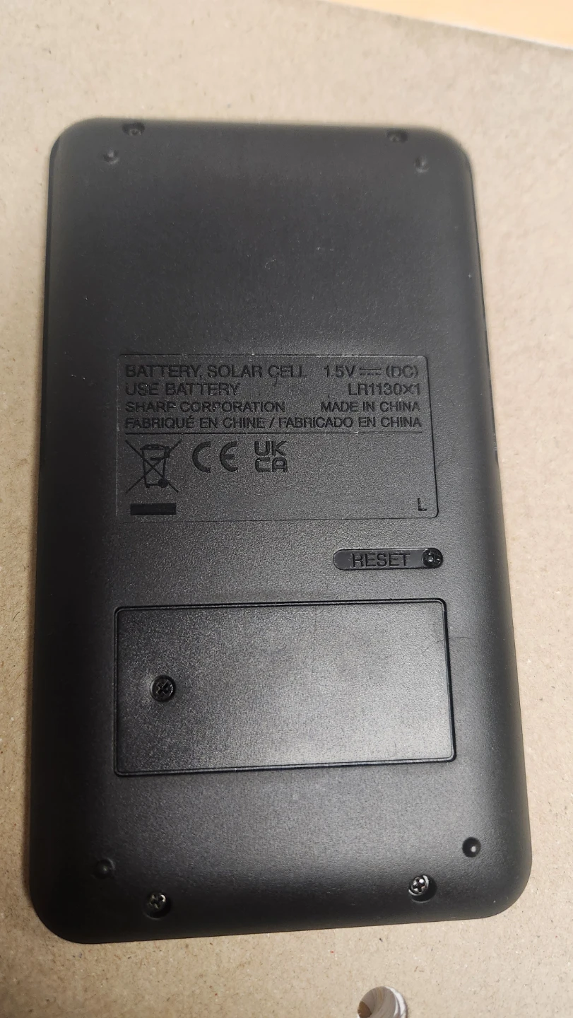 SHARP EL-510RT Calculator - photo 2
