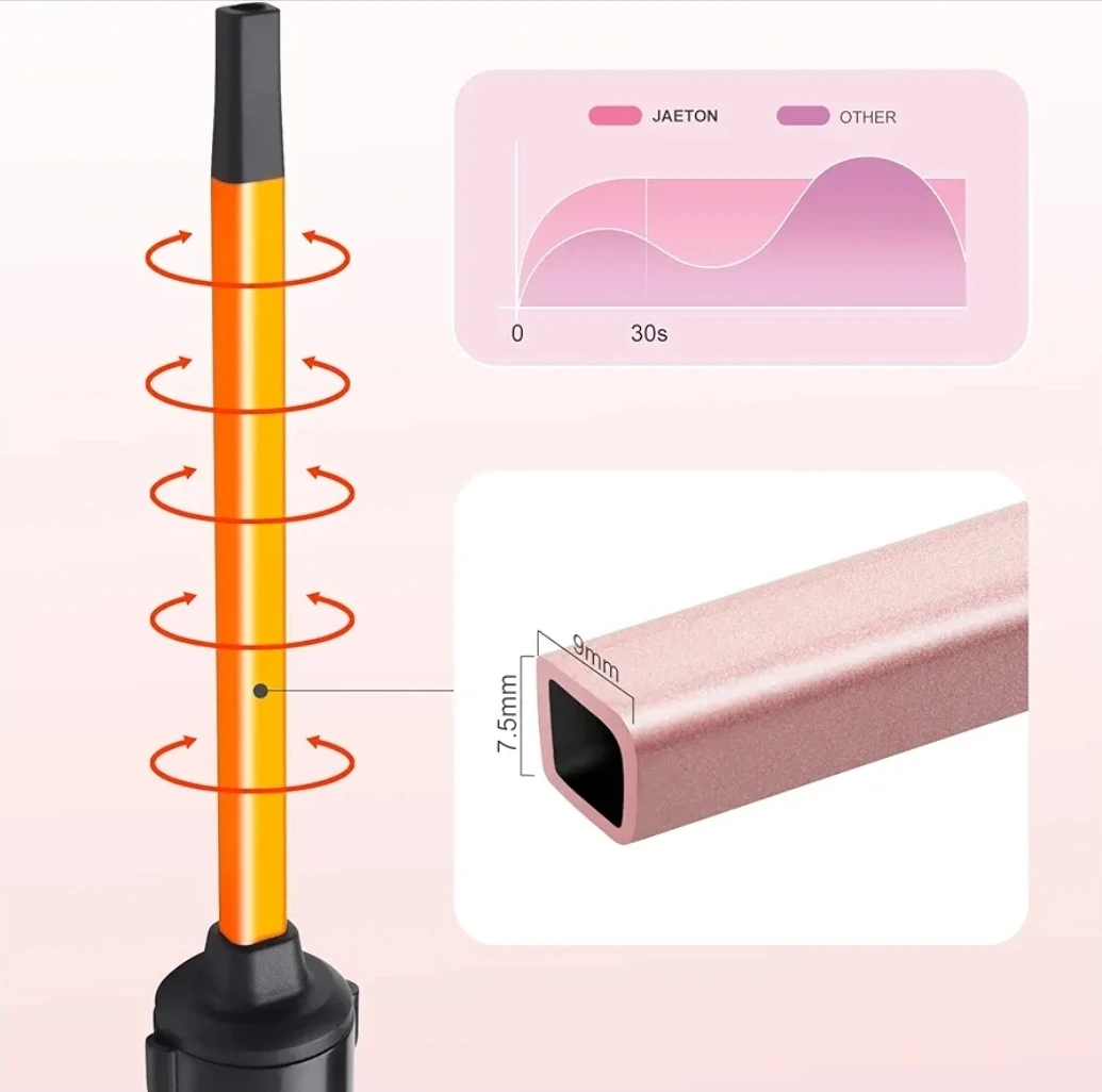 9mm Mini Curling Wand - photo 4