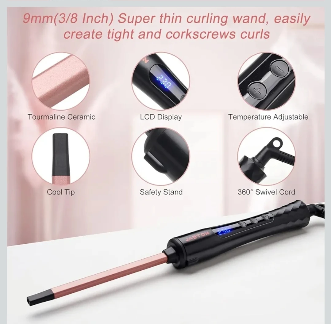 9mm Mini Curling Wand - photo 5