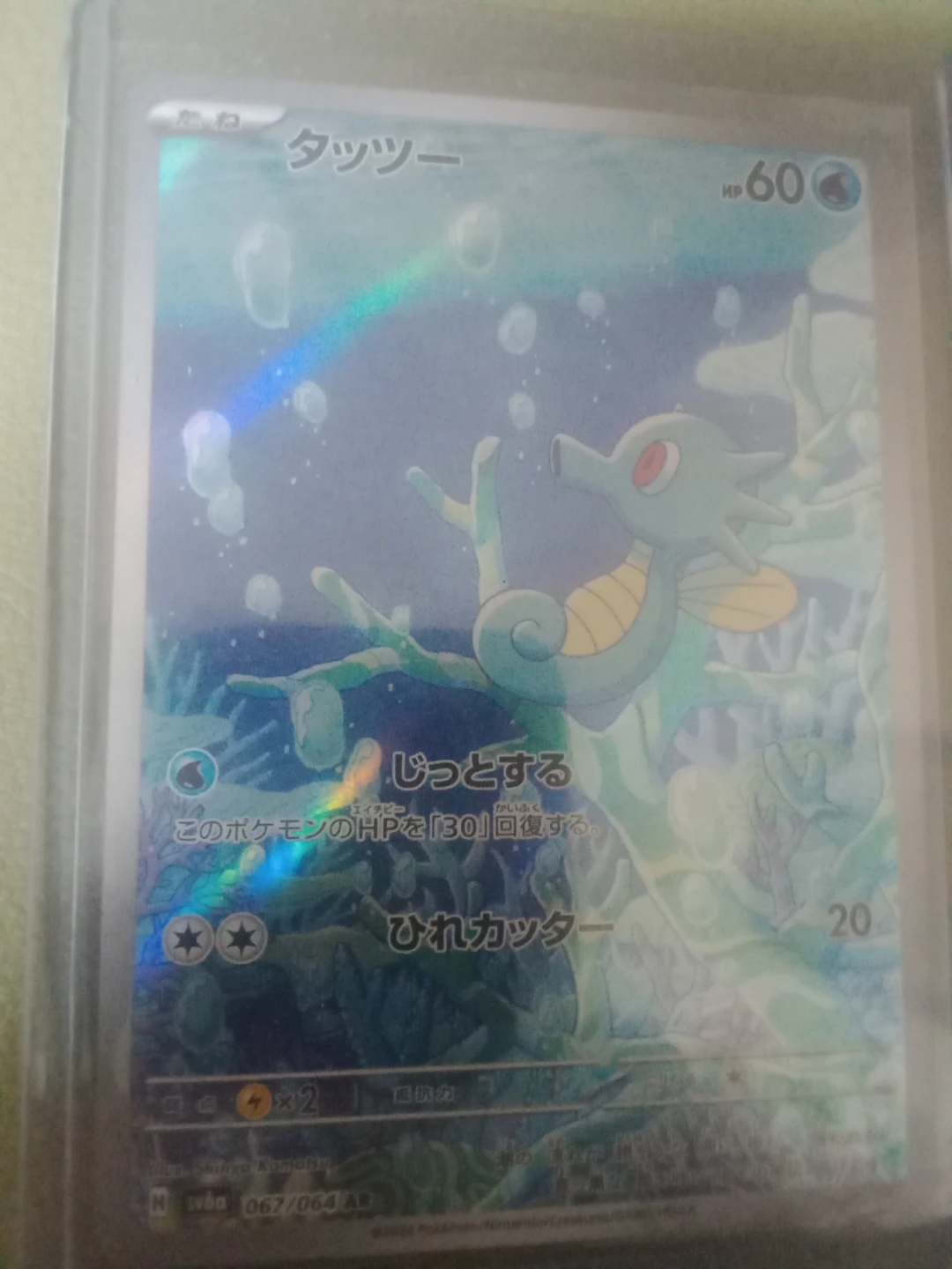 Pokemon TCG Tadtsu Card 067/064