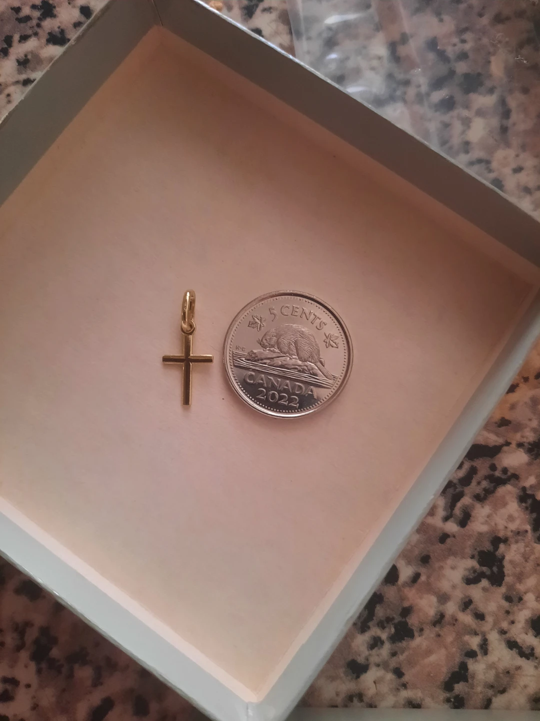 20k Gold Cross Pendant - photo 3