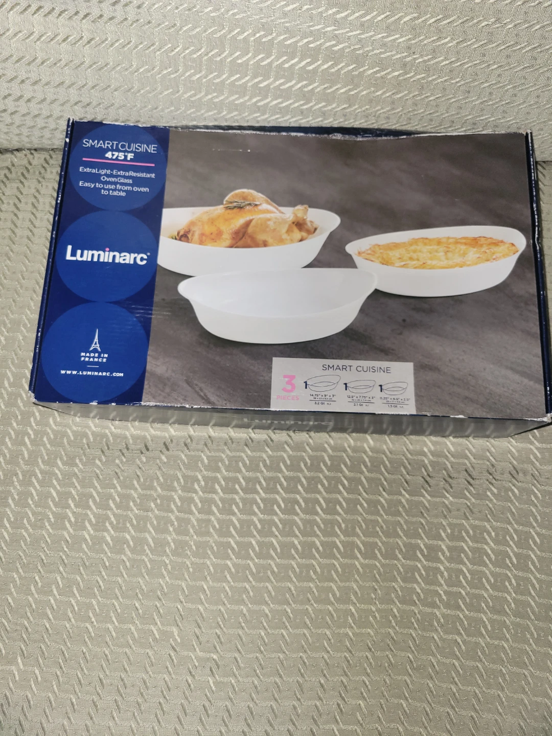 Luminarc Smart Cuisine Baking Dish Set (3-Piece)