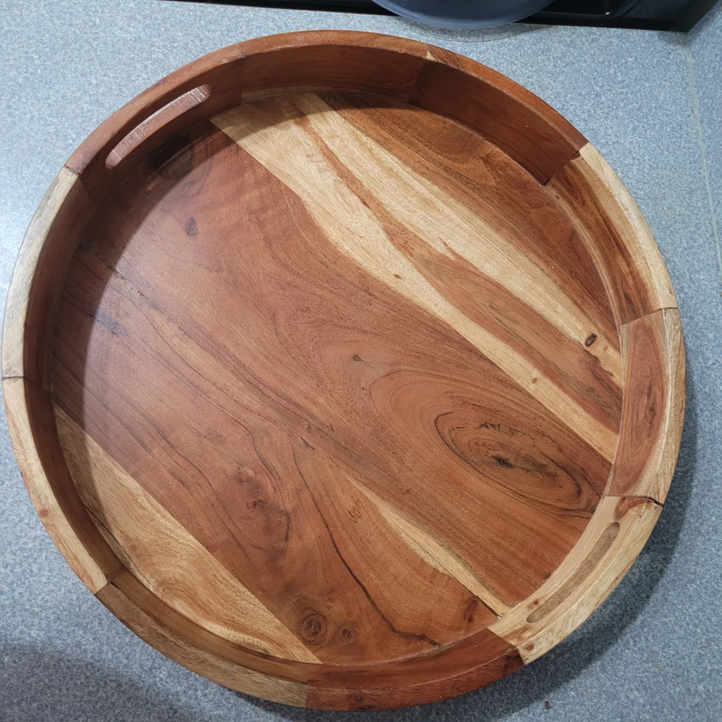 Decorative Wooden Serving Tray - photo 2