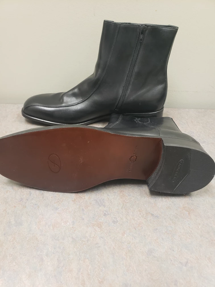 Black Leather Chelsea Boots - new - photo 2
