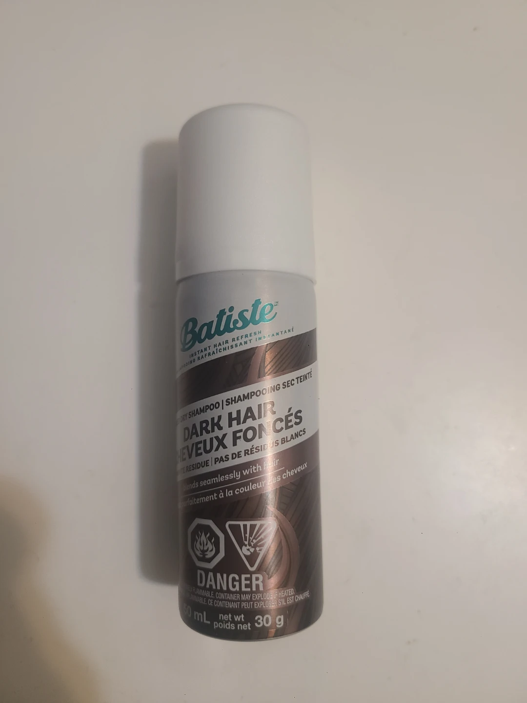 Batiste Dry Shampoo for Dark Hair 60 mL #free