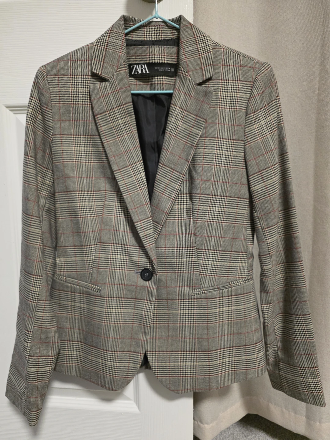 Zara Women's Plaid Blazer - photo 2
