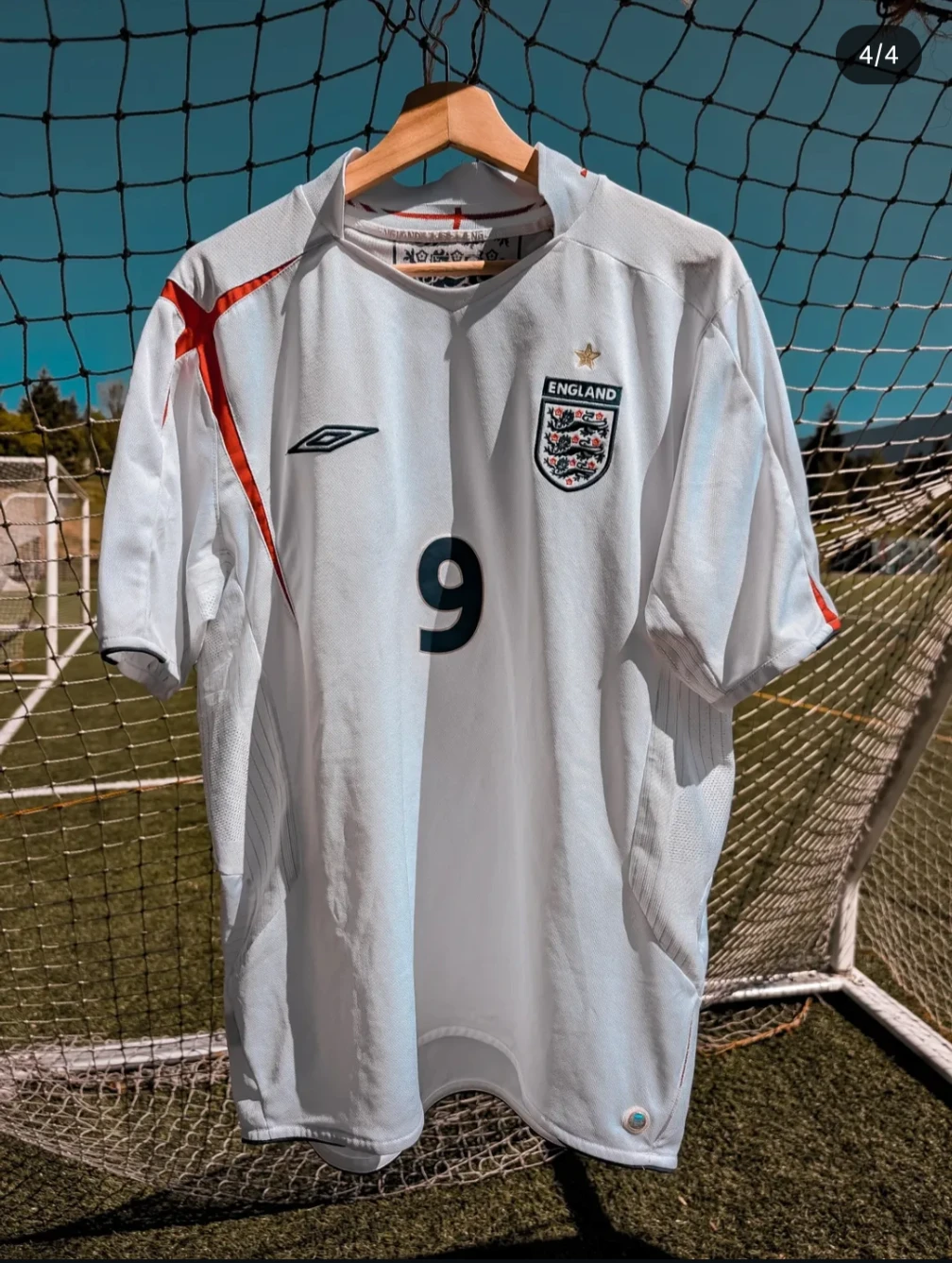 2005/07 England Home Kit XL - photo 4