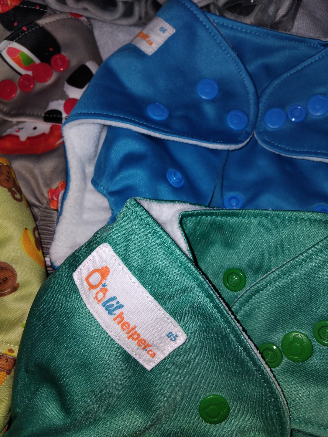 Lot of Cloth baby diapers - photo 3
